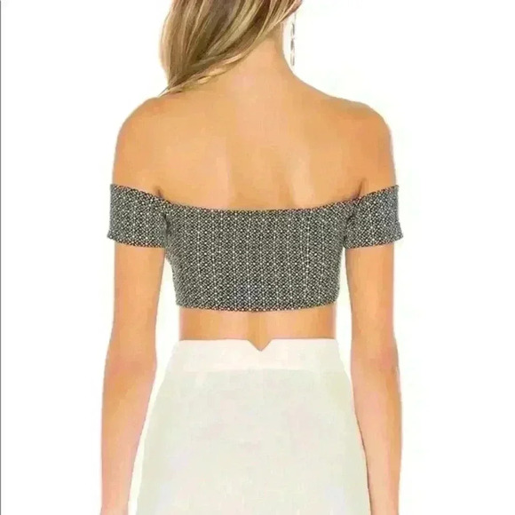 Free People Lucky Now Brami Crop Top Black Size L - Picture 4 of 8